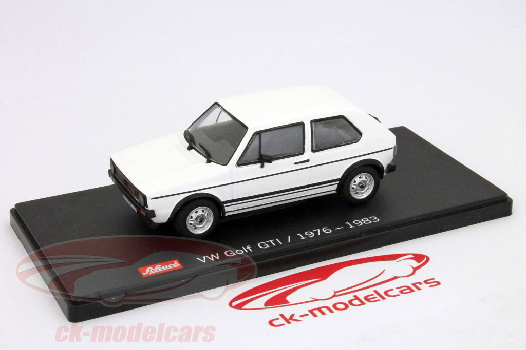 ミニカー 1/43 Volkswagen Golf GTI / Schuco Schuco 1:43 Volkswagen VW Golf GTI Year 1976-1983 white