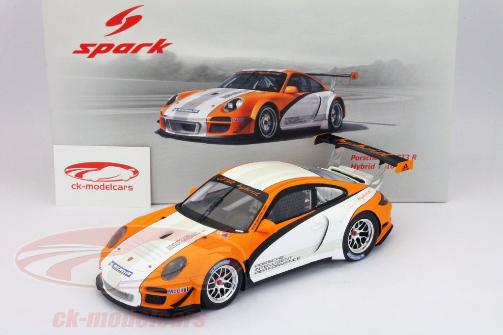 【SPARK】Porsche911 GT3 Type 997 2008 #S12 Spark 1:18 Porsche 911 (997) GT3 R Hybrid Porsche