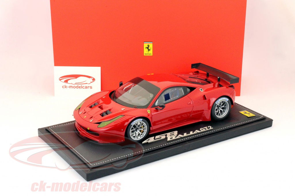 BBR Models 1:18 Ferrari 458 Italia GT2 GTE Pro New Engine