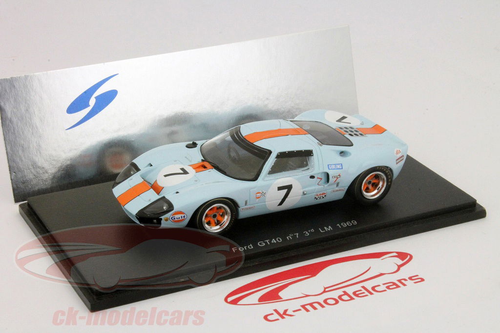 スパーク 1/43 フォードGT40 #6 優勝 LM1969