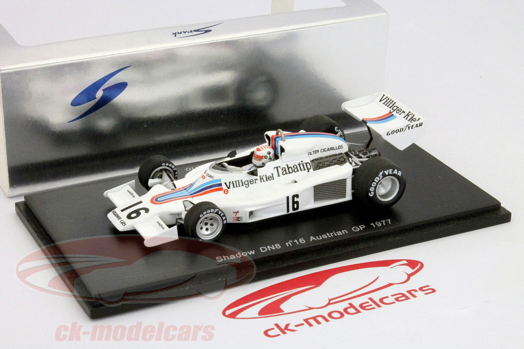 Spark 1:43 A. Merzario Shadow DN8 #16 GP Austria Formula 1