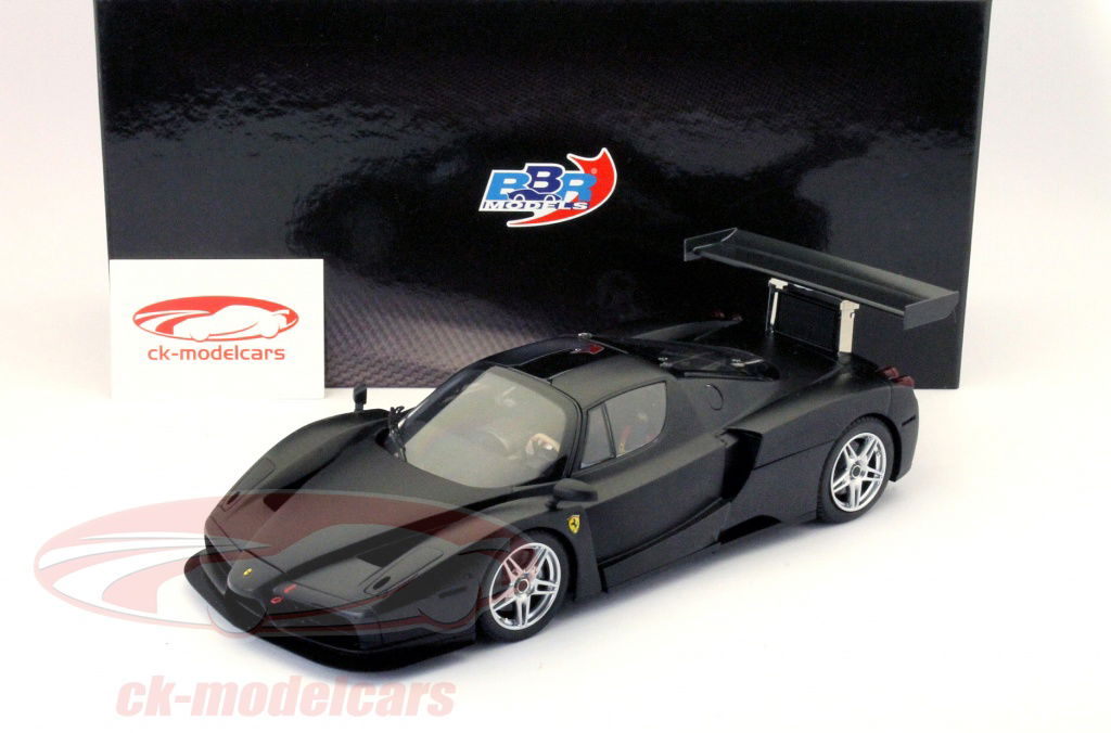 ミニカー Enzo Ferrari Mat Black BBR 1/18 1:18 Ferrari Enzo 2004 -- Carbon Fibre Black -- BBR Models