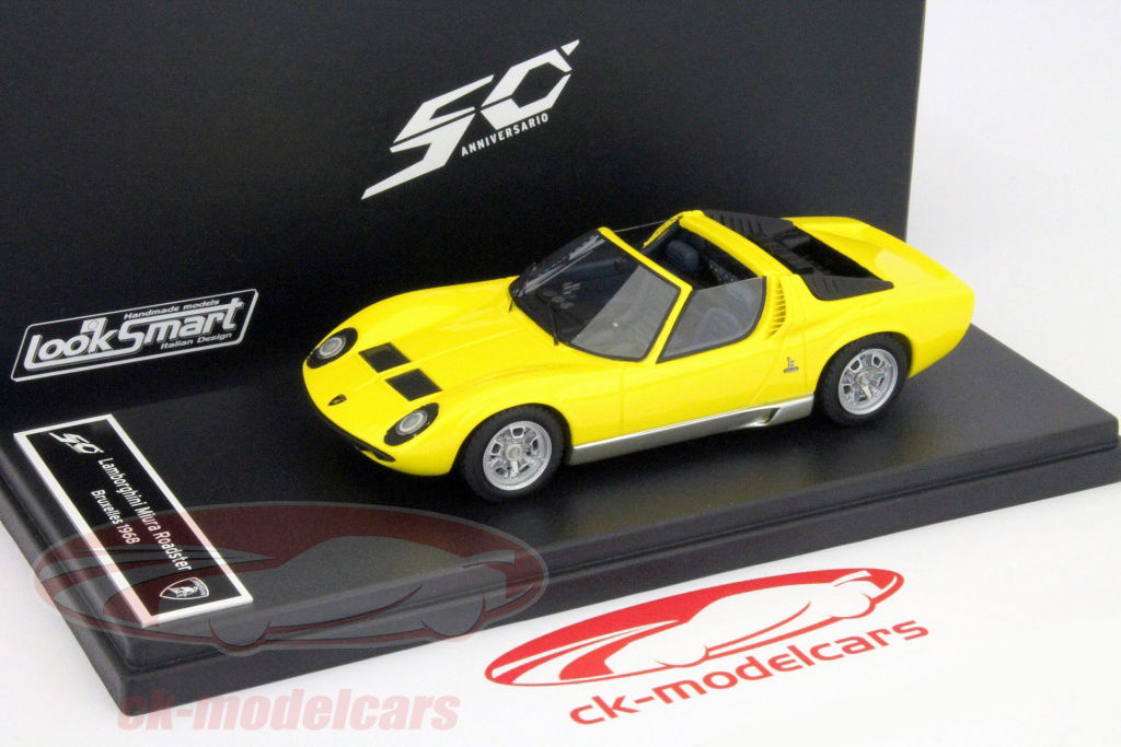 LookSmart 1:43 Lamborghini Miura Roadster Bruxelles year