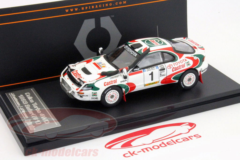 豊富な，大人気 HPI 1/43 8019 トヨタ セリカ ターボ 4WD サファリ 1993#1