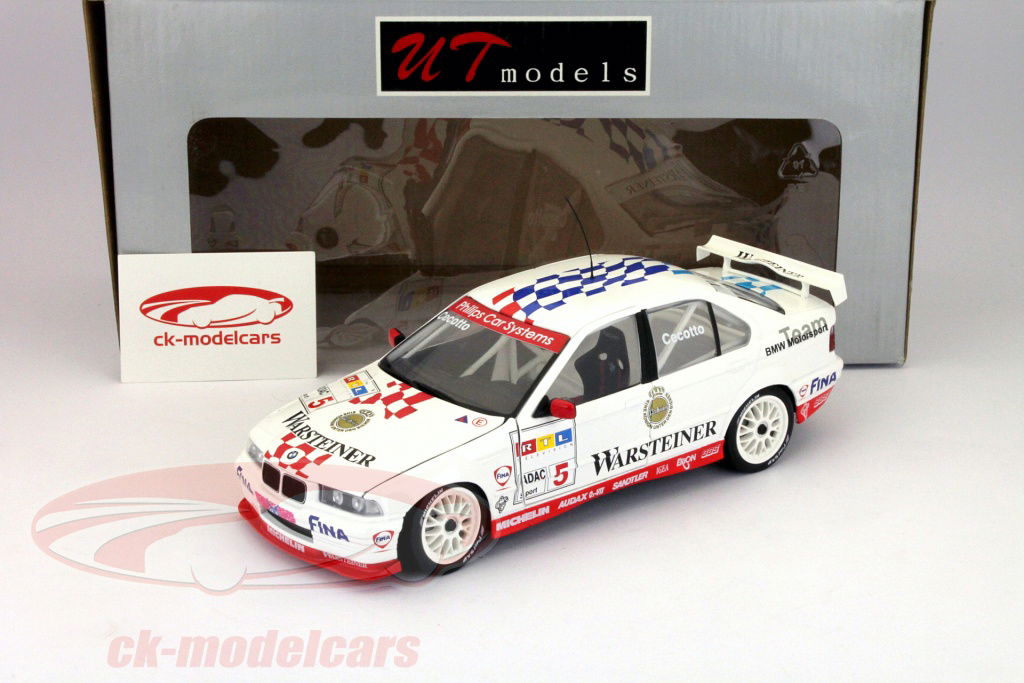 ミニカー BMW 320i STW 1:18 UT models 1:18 UT Models BMW Race E36 320i STW '97 #6 Winkelhock