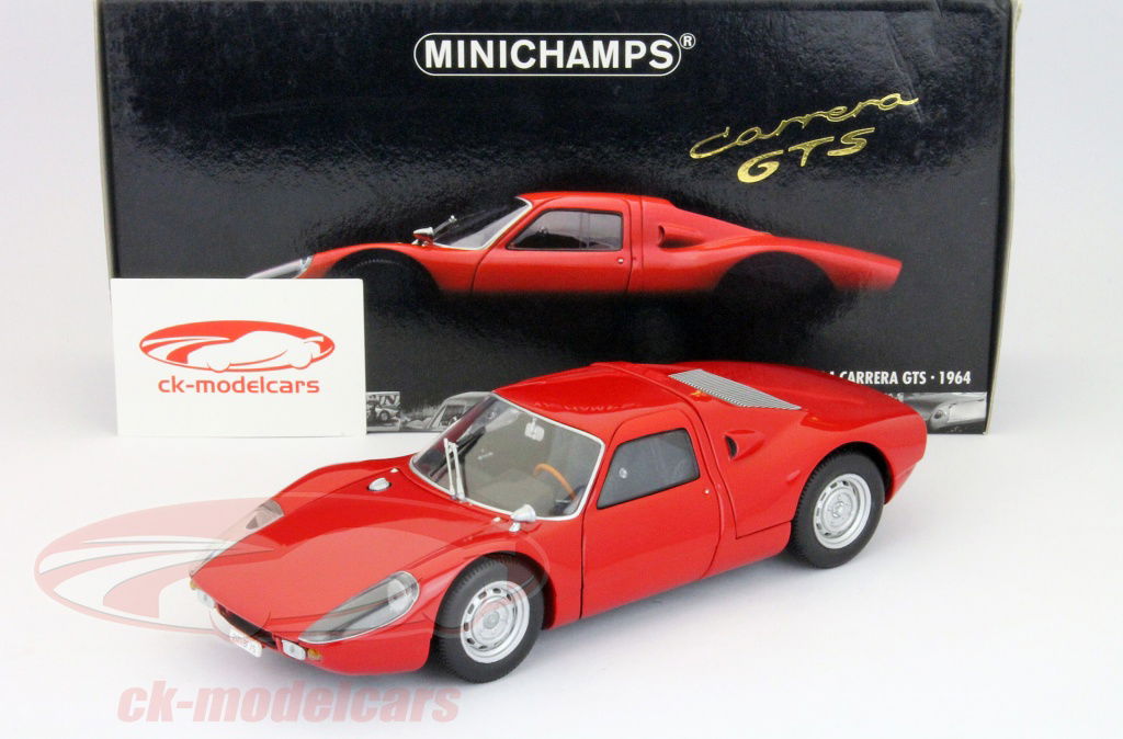 ミニカー MINICHAMPS Porsche 904 Carrera GTS 1/18 MINICHAMPS PORSCHE 904 CARRERA GTS 1964 -RARE- RED 1:18
