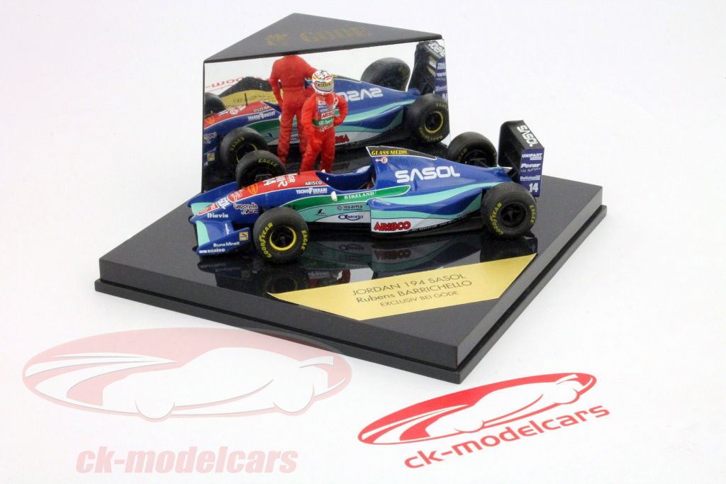 TAMEO 1/43 ジョーダン SASOL JORDAN 194 HART Onyx 1:43 Rubens Barrichello Sasol Jordan 194 Formula 1 1994