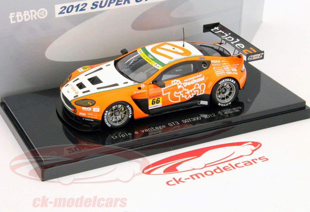 Ebbro 1:43 Aston Martin Vantage GT3 #66 SGT300 2012