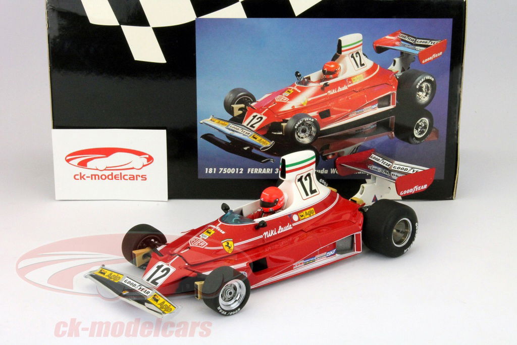 美品◆ MINICHAMPS FERRARI 312T 1975 Minichamps 1:18 Niki Lauda Ferrari 312T #12 Formula 1 World
