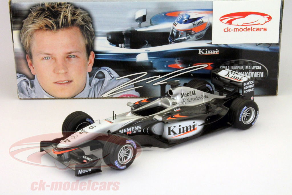 N2713 McLaren collectionレア 希少 HotWheels 1:18 K. Raikkonen McLaren MP4-17D Malaysian GP