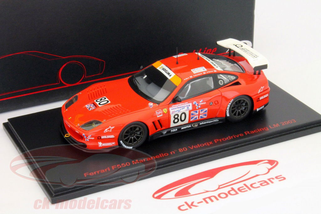 Spark 1:43 Ferrari 50 Maranello #80 24h LeMans 2003 Turner