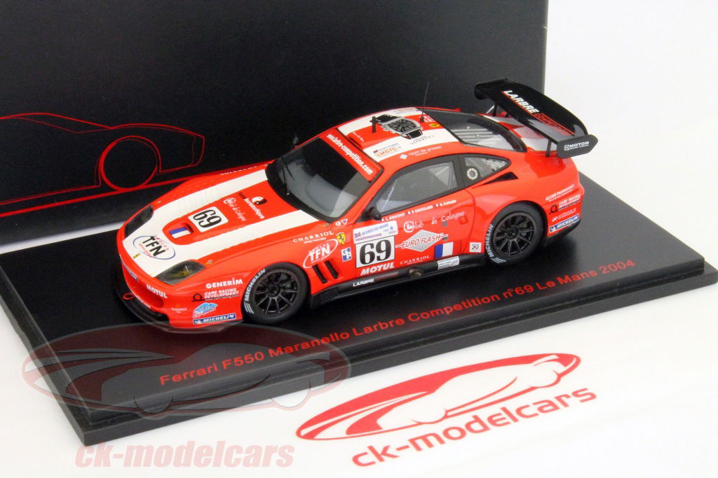 Spark 1:43 Ferrari 550 Maranello #69 24h LeMans 2004