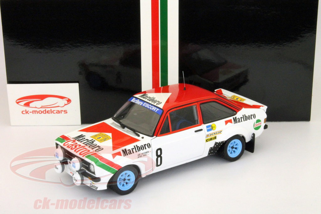SUN STAR 1/18 FORD ESCORT MK2 RS1800 #2 2ND SOUTH PACIFIC RALLY 1977 A. VATANEN | UK