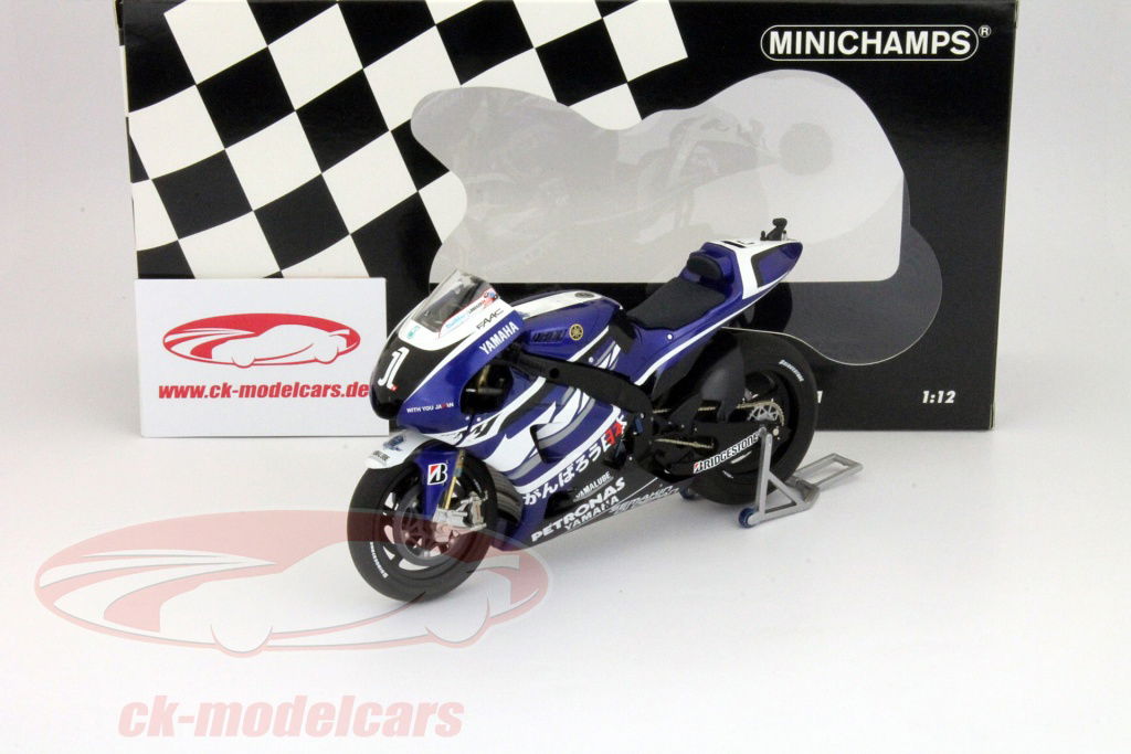 オートバイ・バイク minichamps YAMAHA YZR-M1 MotoGP 1/12 Amazon.com: MINICHAMPS 1/12 - Yamaha YZR-M1 - Moto GP 2021