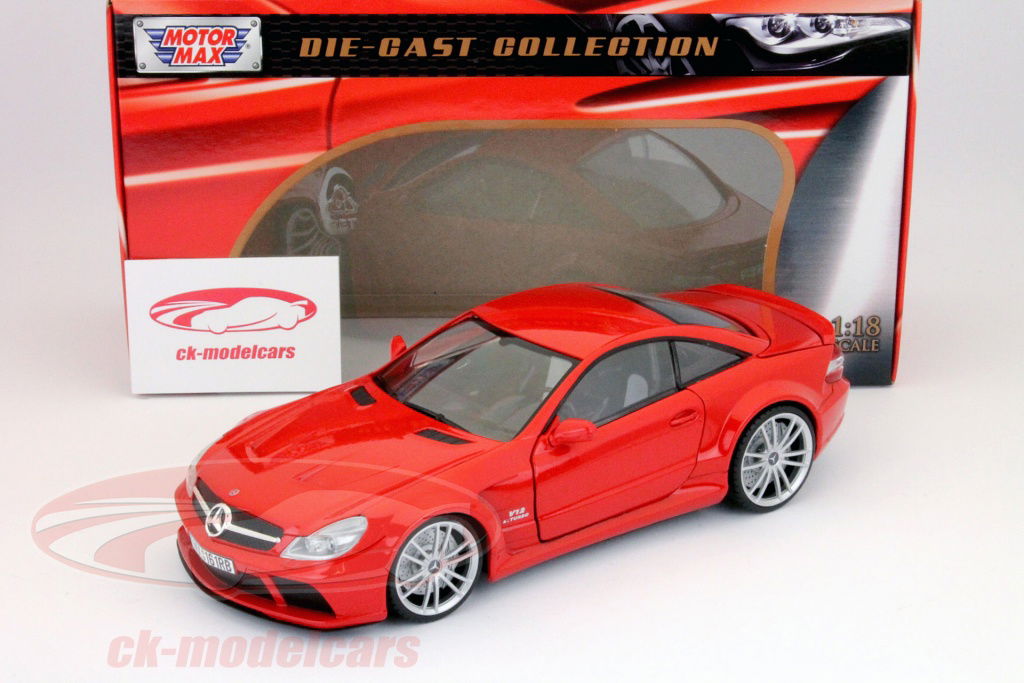 ミニカー 1/18 Mercedes Benz SL65 AMG Black Series Mercedes SL65 AMG Black Series (R230) Grey 1/18 Diecast