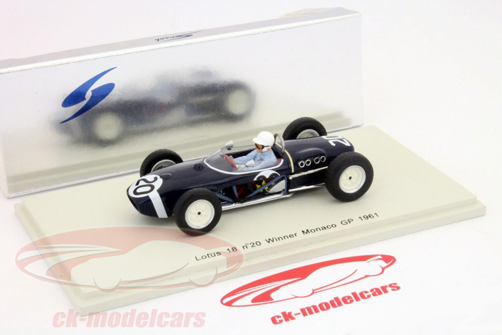 Spark 1:43 Stirling Moss Lotus 18 #20 Winner Monaco GP