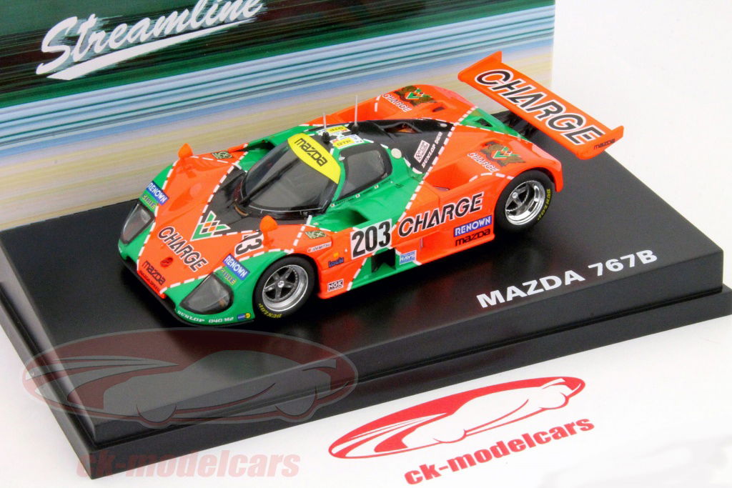 Q-Model 1:43 マツダ767B＃24ルマン1990 203 Y.片山、Y.寺田、T
