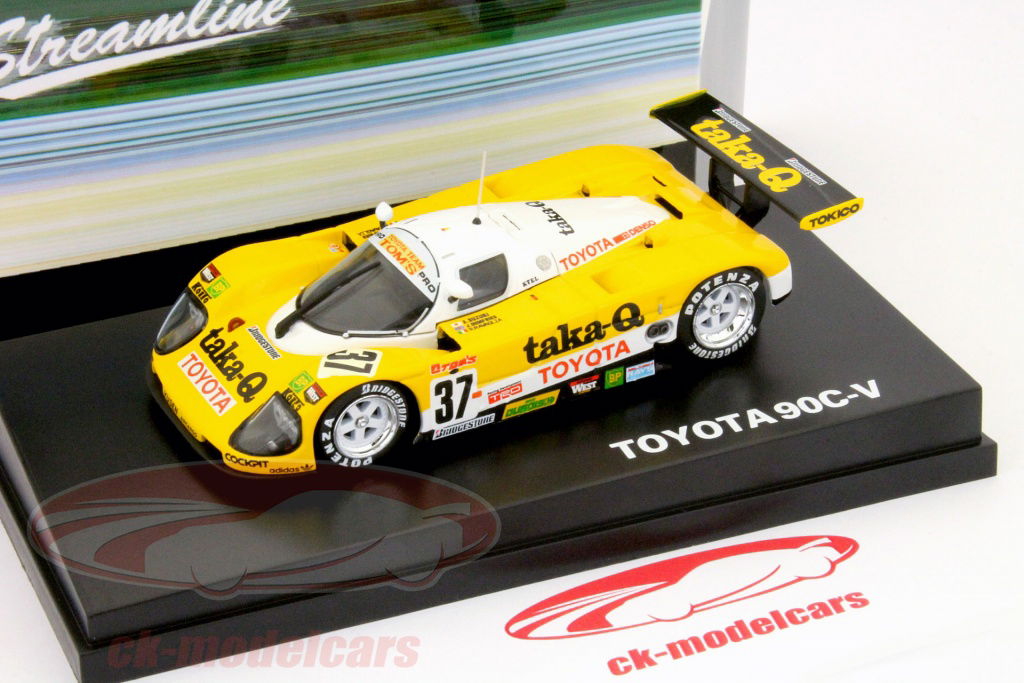 トヨタ 90C-V Q-MODEL 1/43 Q-Model 1:43 Toyota 90C-V #37 24h LeMans 1990 Suzuki