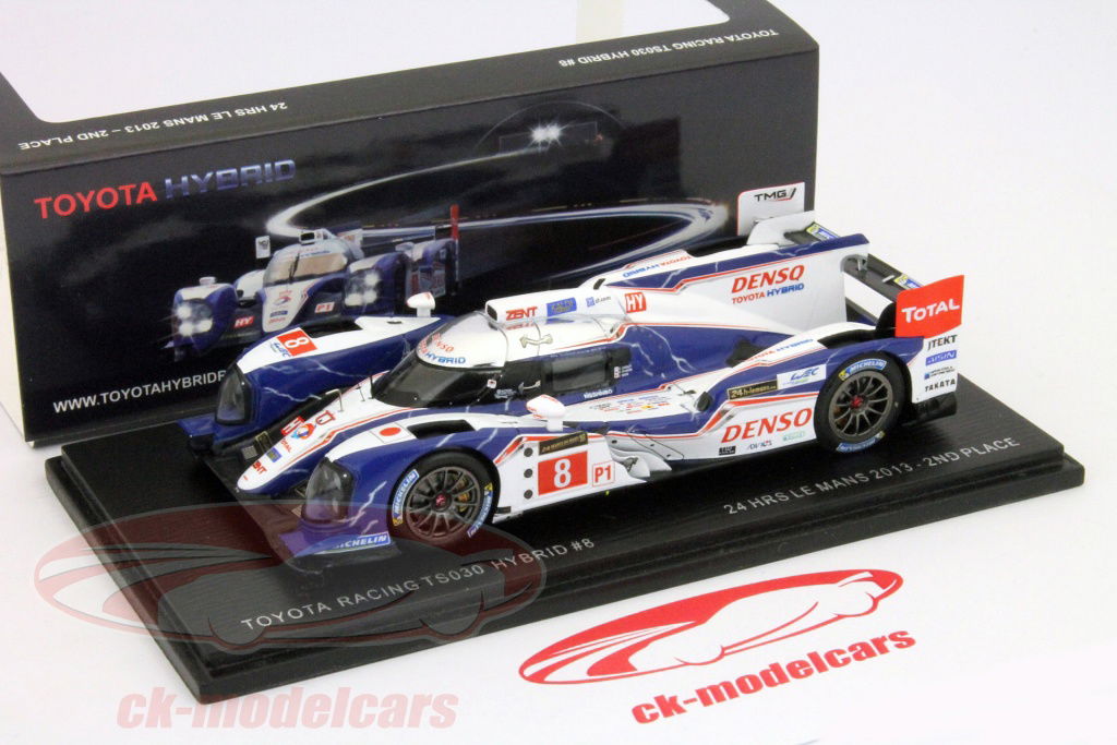 Spark 1:43 Toyota TS030 Hybrid #8 2 Place 24h LeMans 2013 SP035