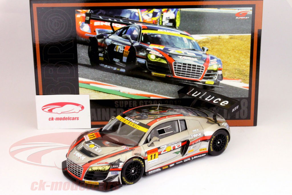 Ebbro 1:18 Audi R8 LMS Ultra #11 Super GT300 Japan 2012