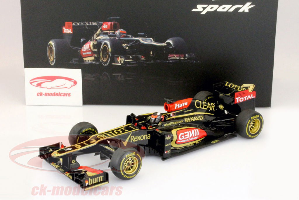 1/18 スパーク　ロータス　E21 Spark 1:18 Kimi Räikkönen Lotus E21 #7 Winner GP Australia