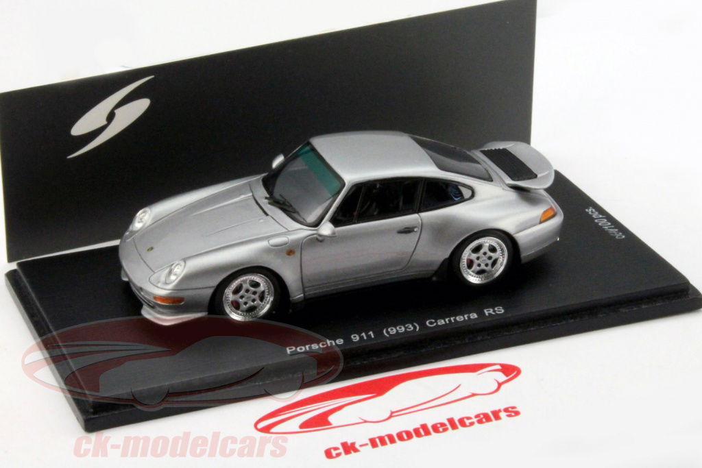Spark 1:43 Porsche 911 (993) Carrera RS Silver CA04311017