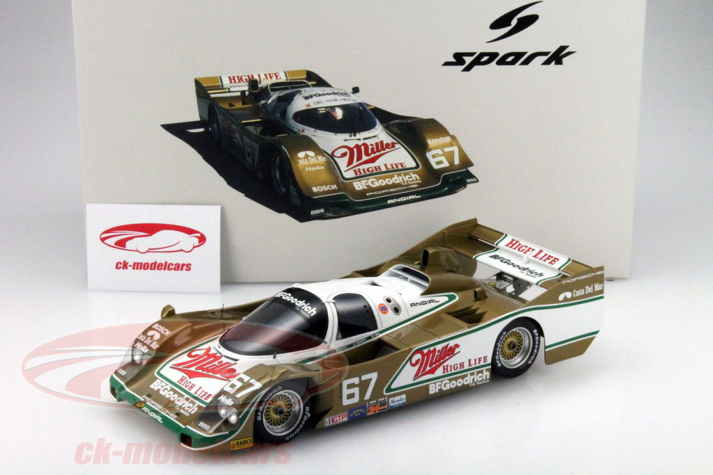 Spark Porsche 962 1989年デイトナウィナー SPARK-MODEL S0939 Scale 1/43 | PORSCHE 962 MILLER N 67