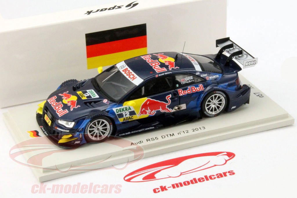 Spark 1:43 ジェイミー 緑 アウディ RS5 #12 DTM 2013 アウディ
