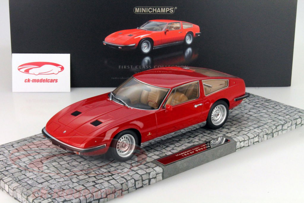 1円～ ミニチャンプス 1/18 マセラティ ギブリ スパイダー 1970