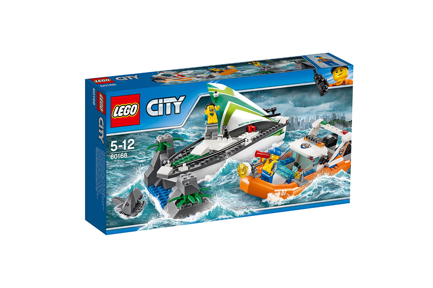 LEGO® City Segelboot in Not