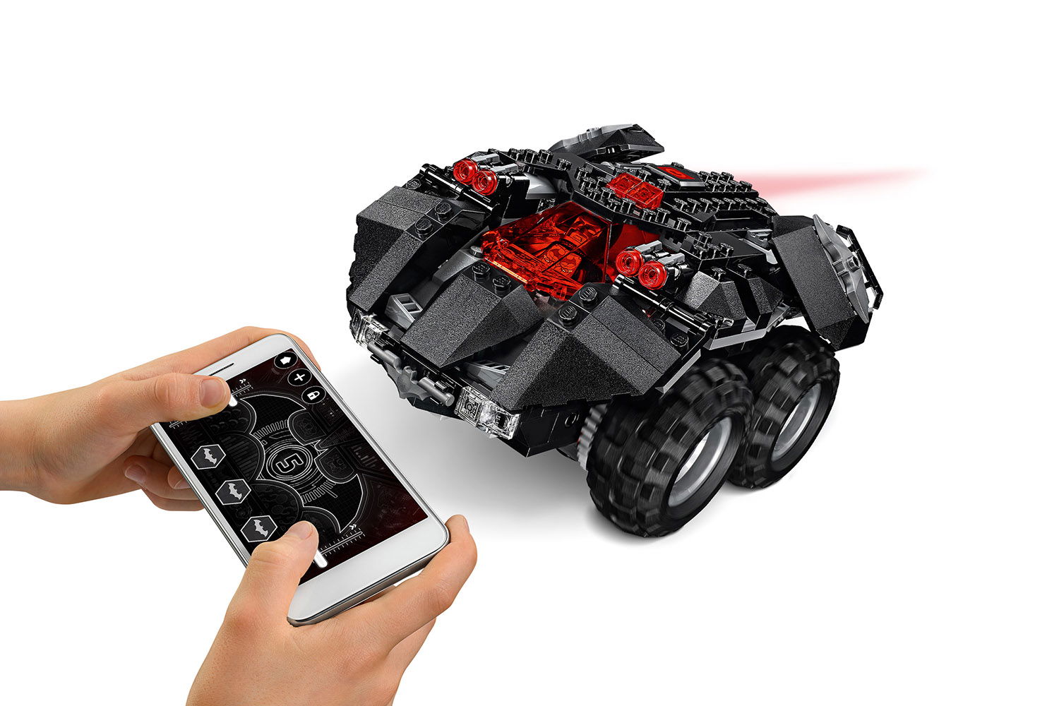LEGO® DC Comics Super Heroes App-Gesteuertes Batmobile