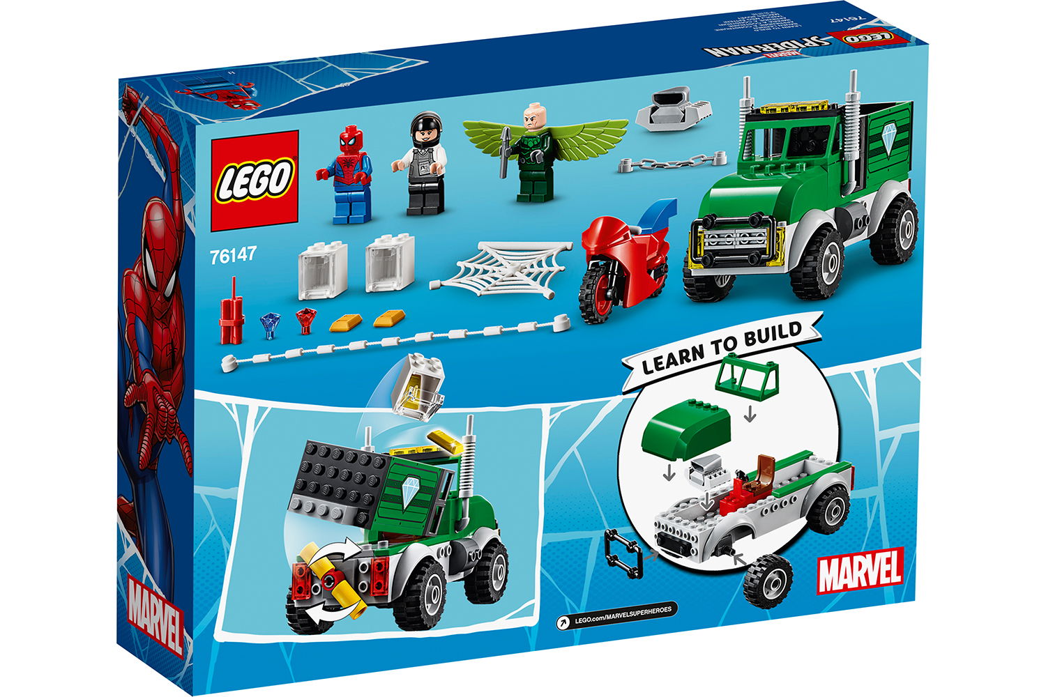 LEGO® Marvel Spiderman Vultures LKW-Überfall