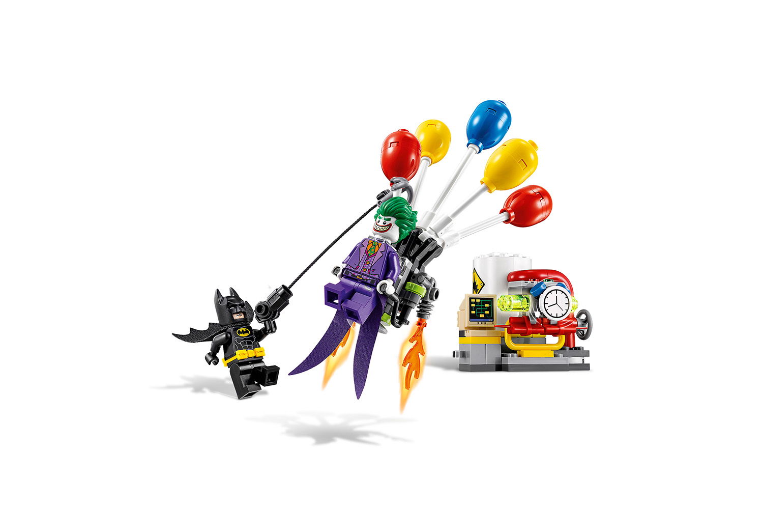 THE LEGO® BATMAN MOVIE © jokers vlucht met de ballonnen