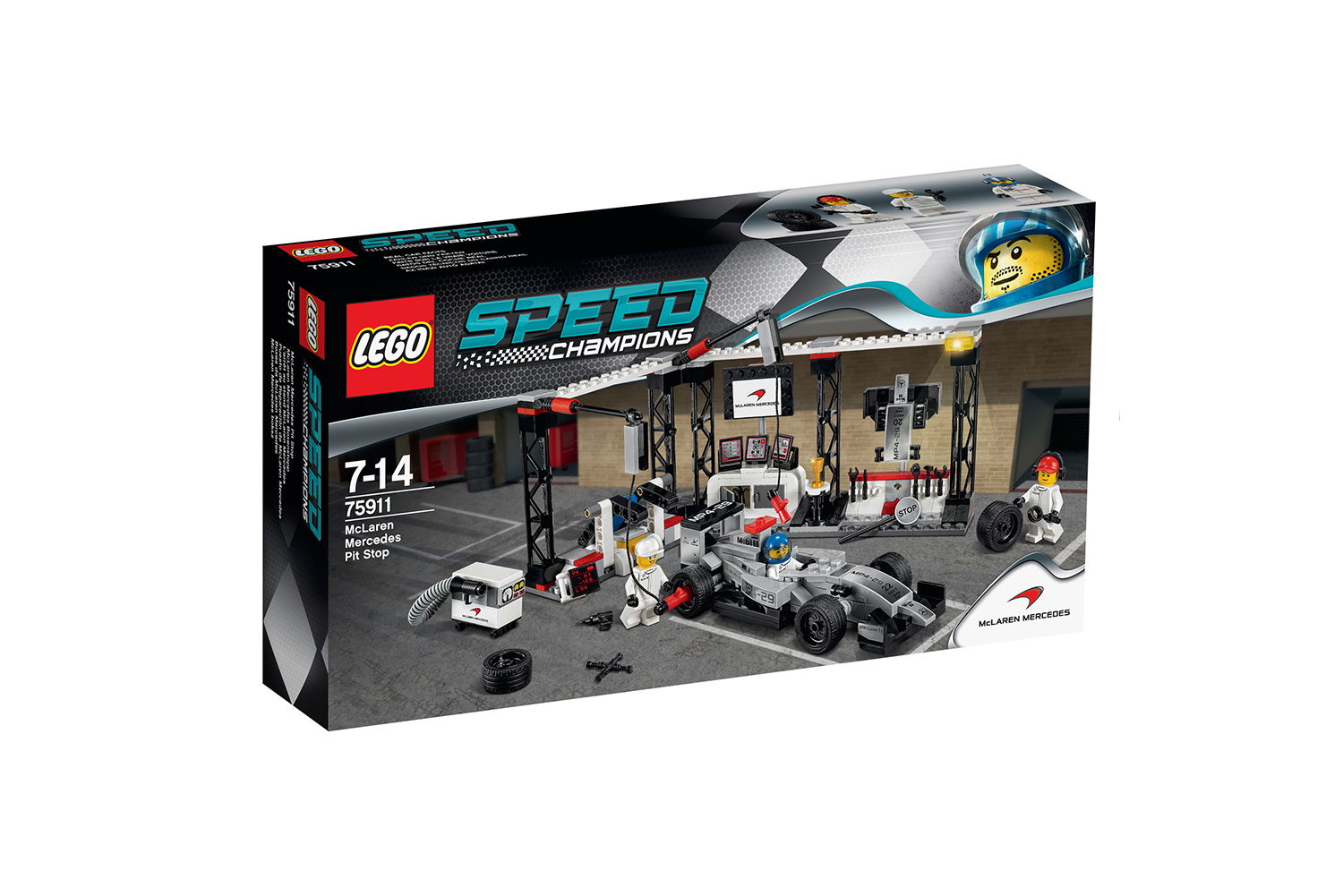 LEGO® Speed Champions McLaren Mercedes MP4-29 Pit Stop