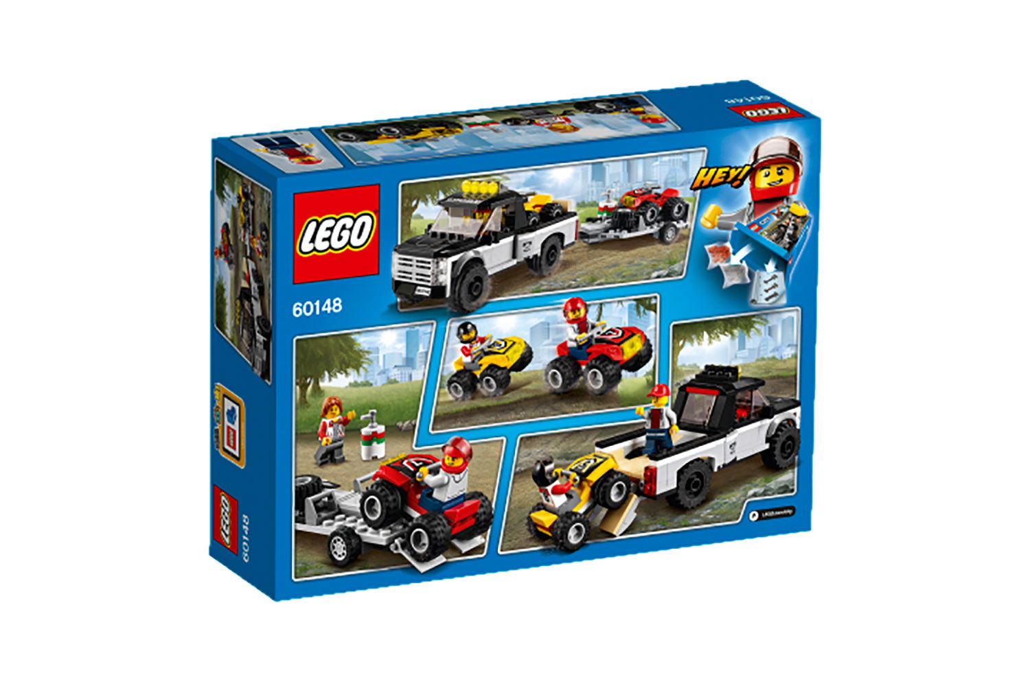LEGO® City Quad-Rennteam