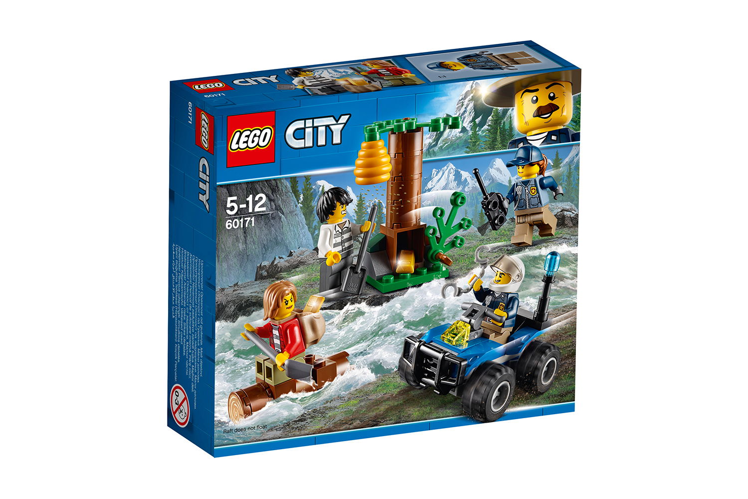 LEGO® City Verfolgung durch die Berge