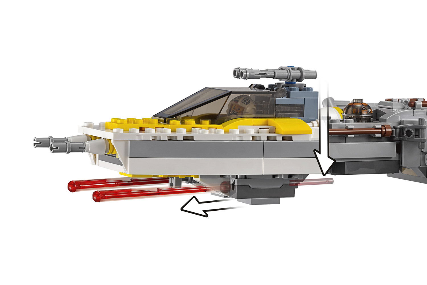 LEGO® Star Wars™ Y-Wing Starfighter™