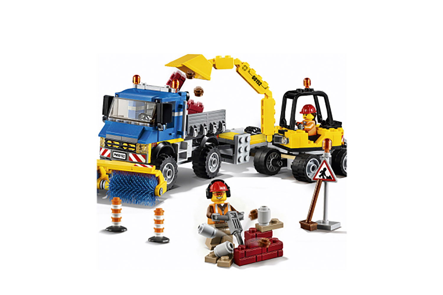 LEGO® City Straßenreiniger und Bagger