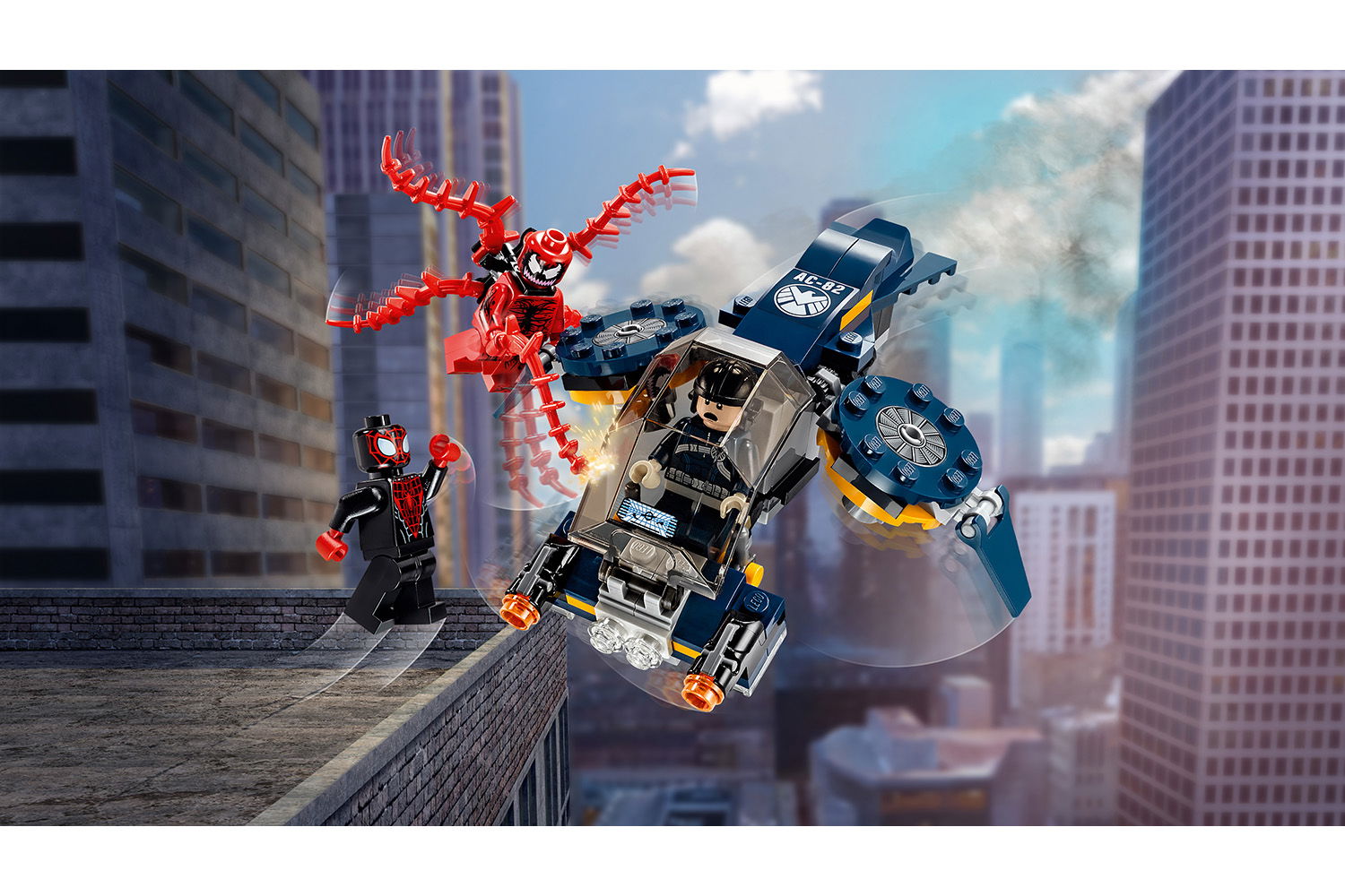 LEGO® Marvel Super Heroes Carnages attaque sur SHIELD
