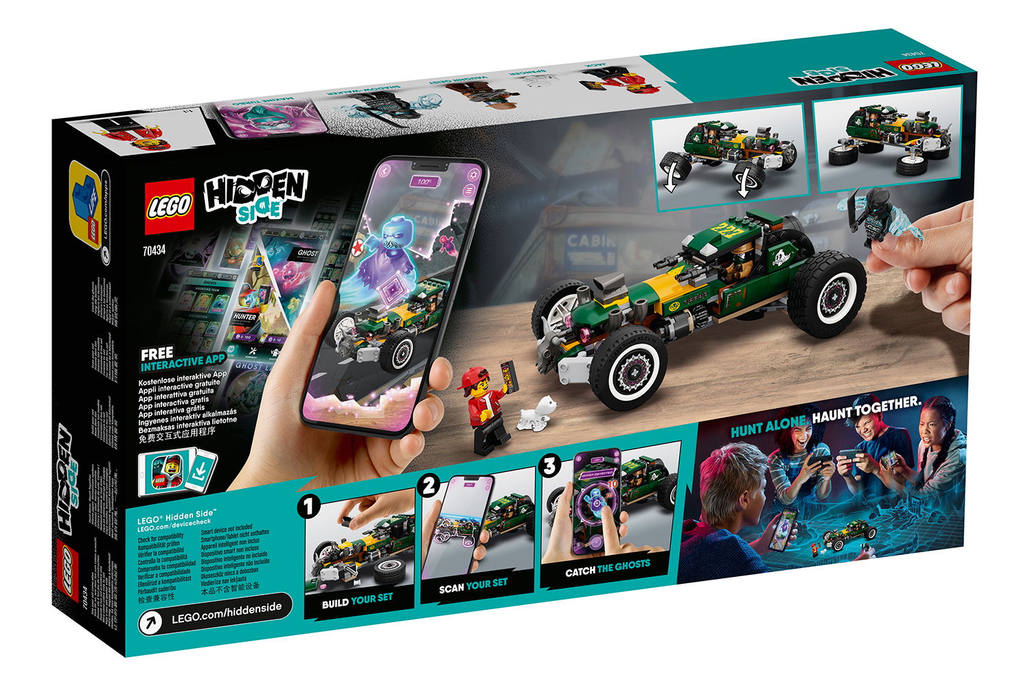 LEGO® Hidden Side™ Übernatürlicher Rennwagen