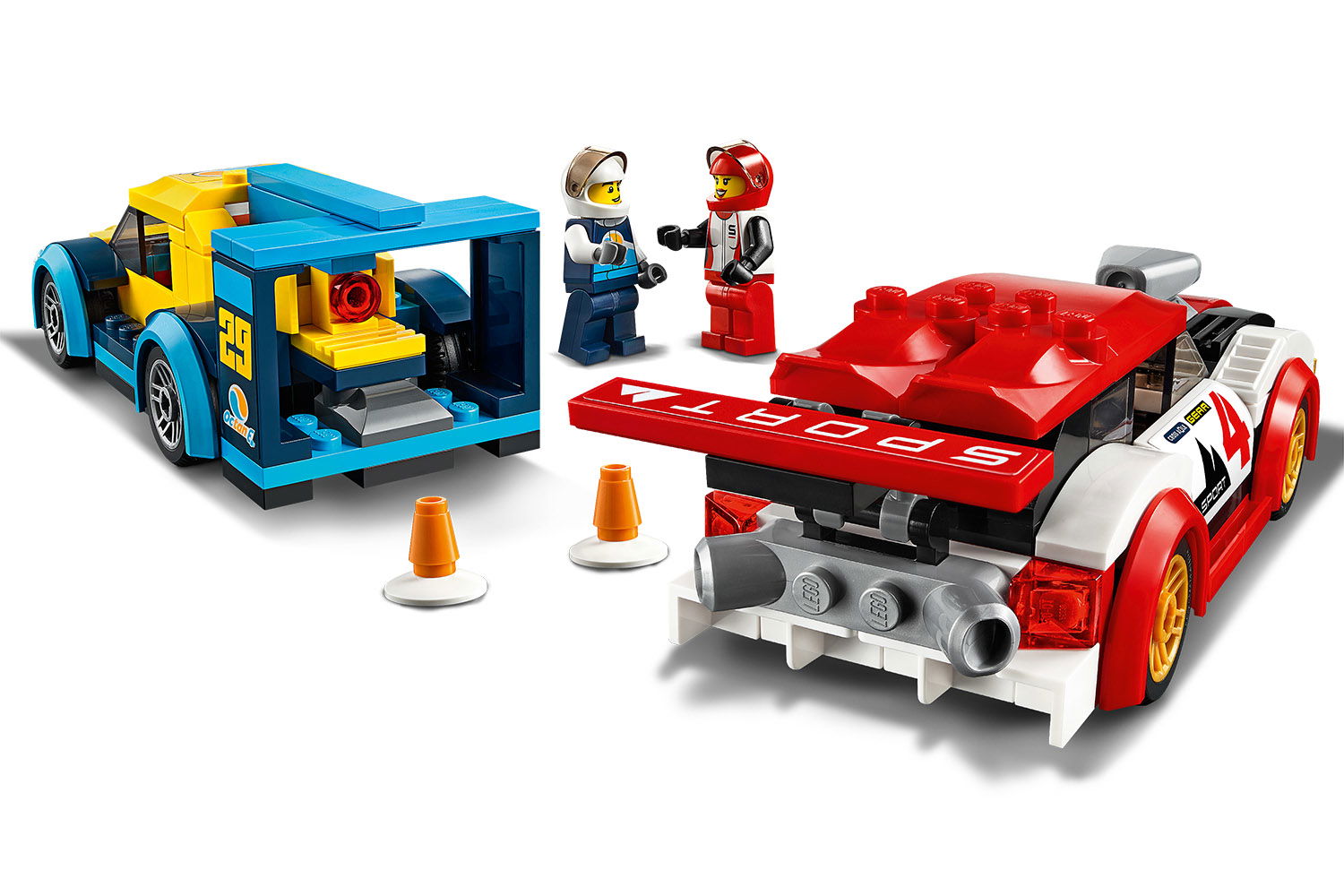 LEGO® City Rennwagen-Duell