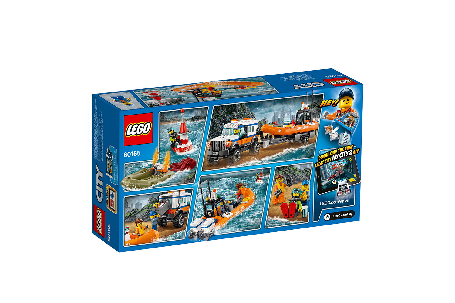LEGO® City Geländewagen mit Rettungsboot