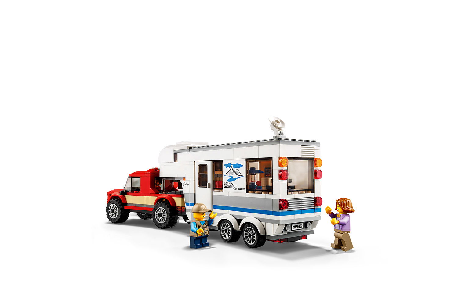 LEGO® City Pickup & Wohnwagen