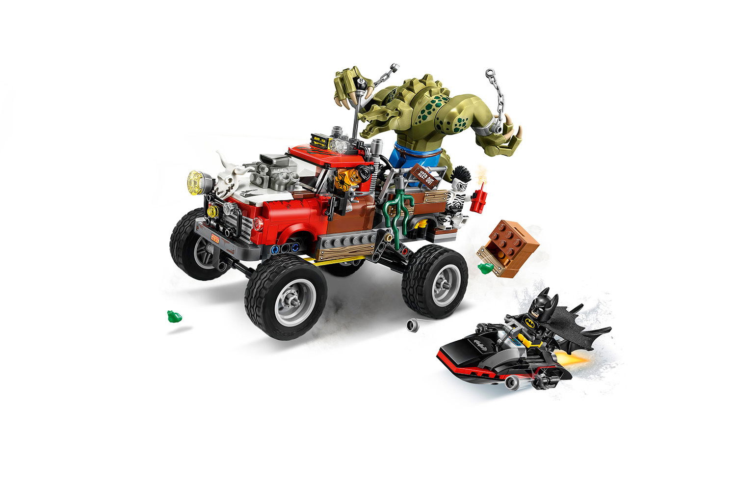 You LEGO® THE BATMAN MOVIE © Killer Crocs Truck 70907 model car