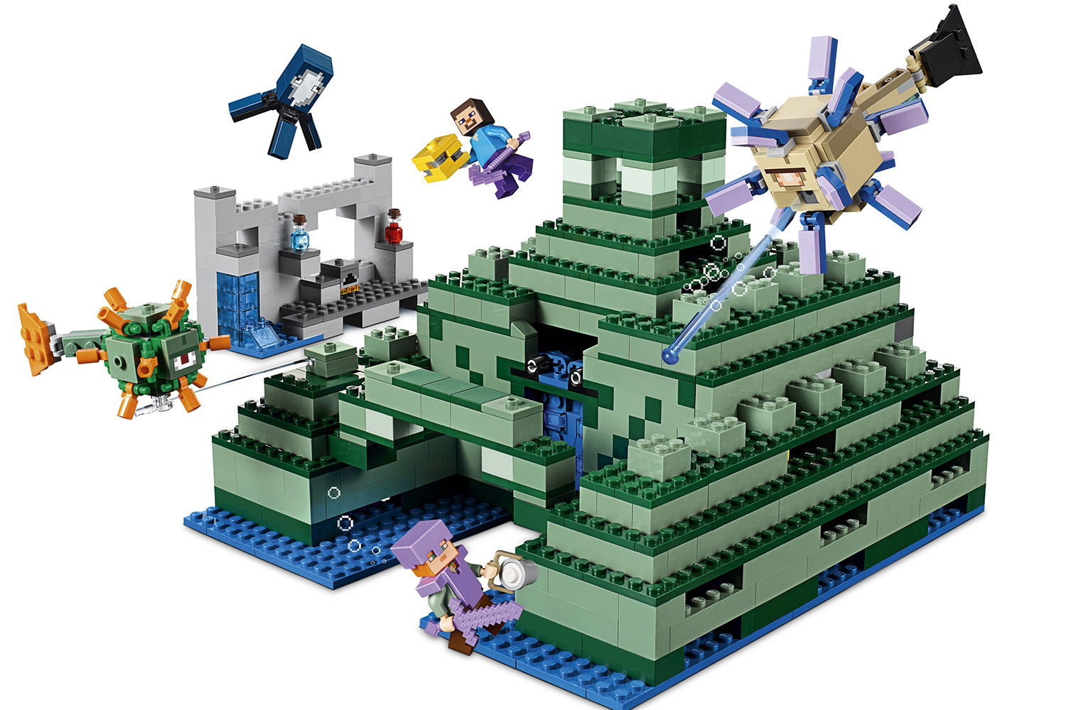 LEGO® Minecraft™ Das Ozeanmonument