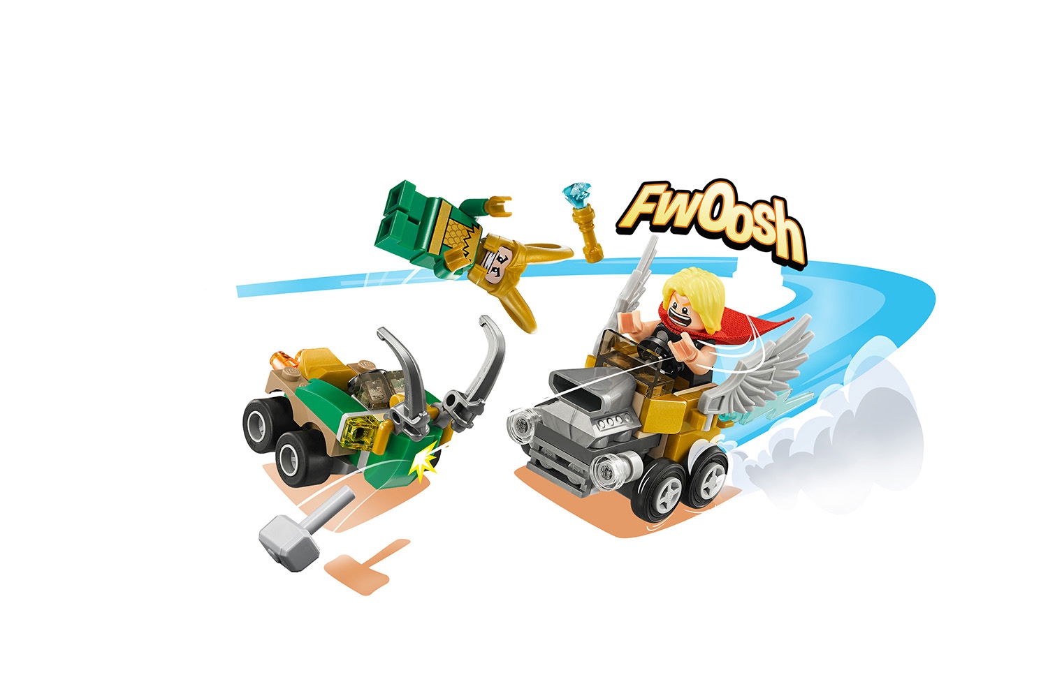 LEGO® Marvel Super Heroes Mighty Micros: Thor vs. Loki