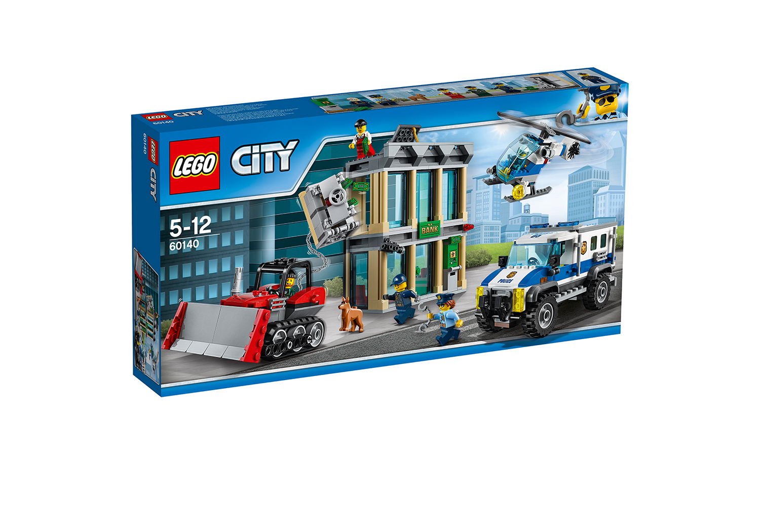 LEGO® City Bankraub mit Planierraupe