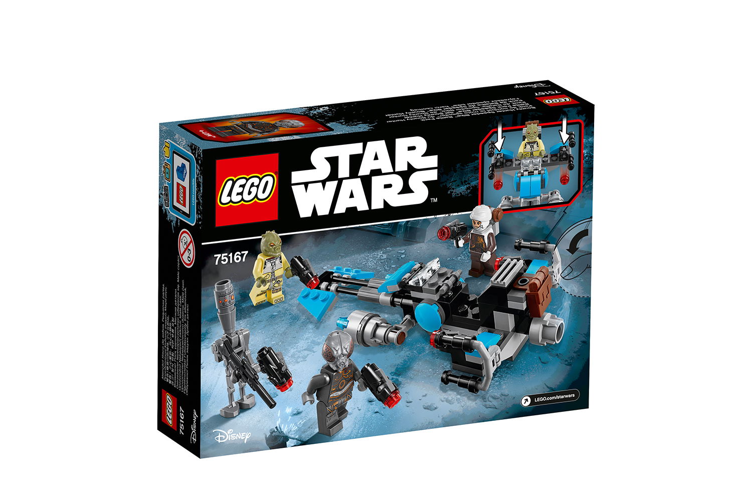 LEGO® Star Wars™ Bounty Hunter Speeder Bike™ Battle Pack