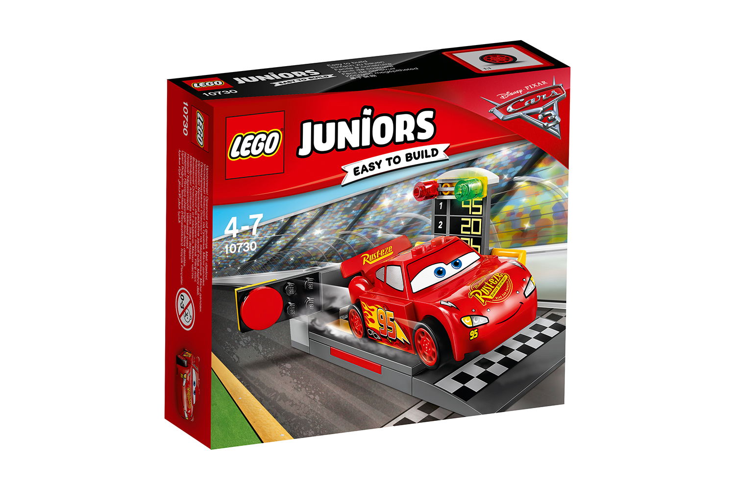 LEGO® Juniors Lightning McQueens Beschleunigungsrampe