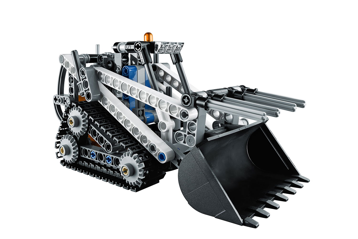 LEGO® Technic Loader sur chenilles Compact blanc / gris